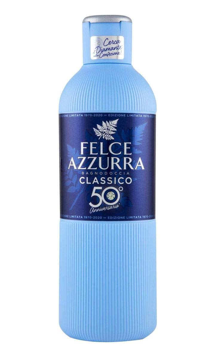 3X Felce Azzurra classic Bath Foam foam bath 650ML bath Shower foam