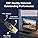 Outdoor Ethernet Cable 50m Cat 7, Long Ethernet Internet Cable 50m Indoor Waterproof Anti-Interference Cat7 High Speed Lan Network Cable 50 meter Flat - Pure Copper, SSTP with 50 Free Clips - Black