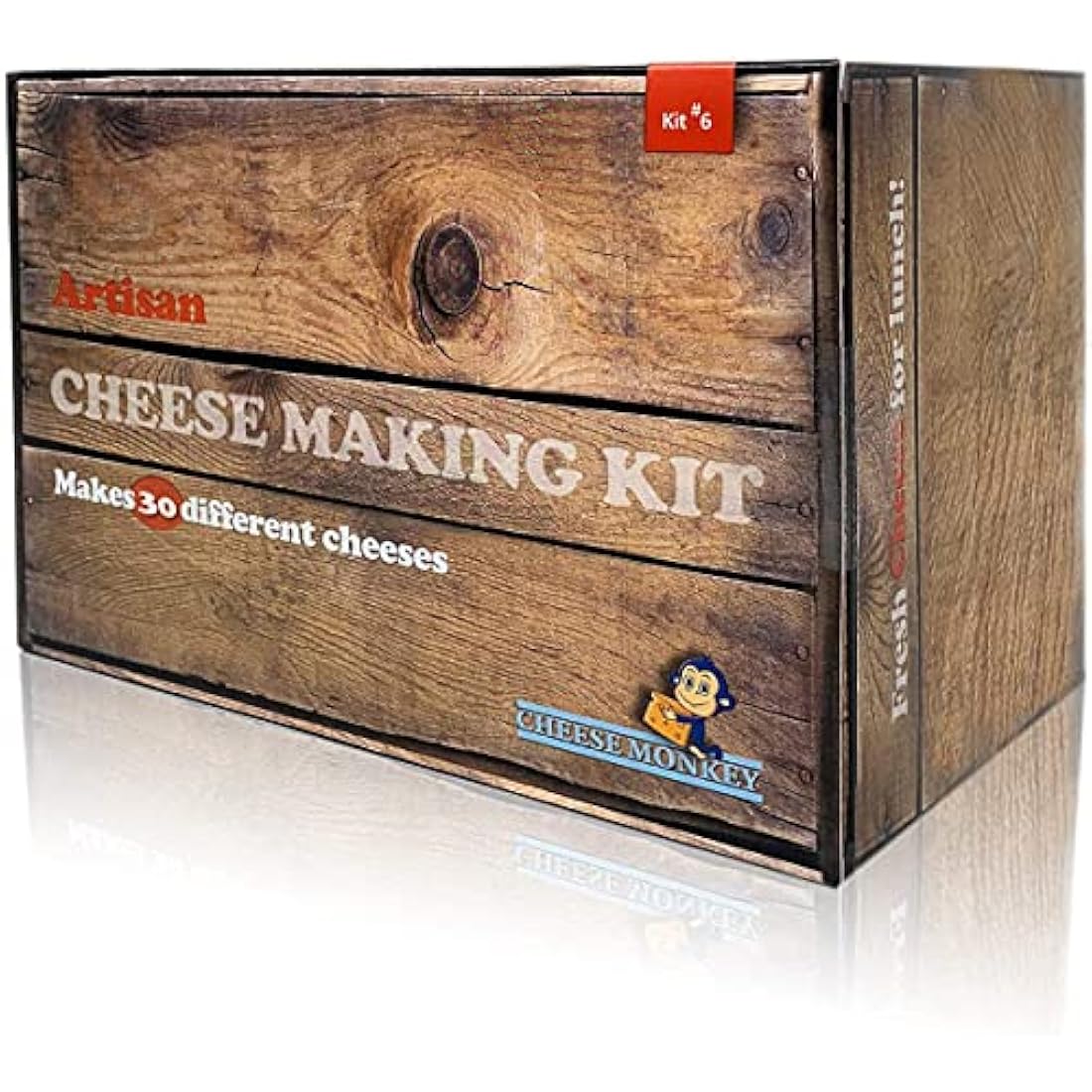 Cheese Making Kit - make 30 different Artisan Cheeses Basket