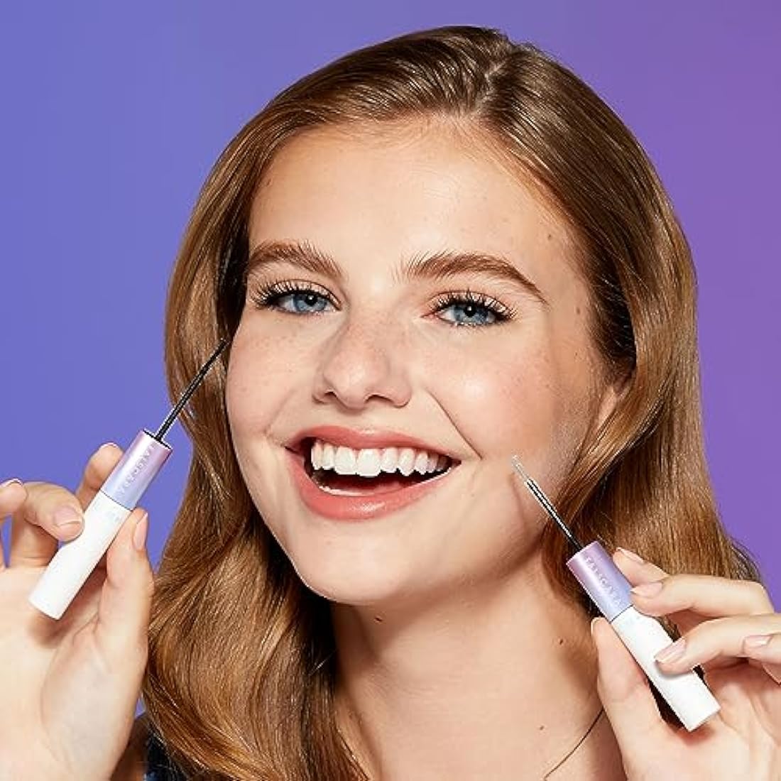 KISS Falscara DIY Eyelash Extension Bond & Seal Infused with Biotin & Vitamin E, Strong Gentle Comfortable Lash Adhesive for All Day Wear for Use with Lash Wisps, Remover and Applicator, White