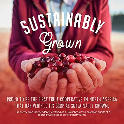 Ocean Spray Classic Cranberry Juice with No Added Sugar, 1L Carton (12-Pack)