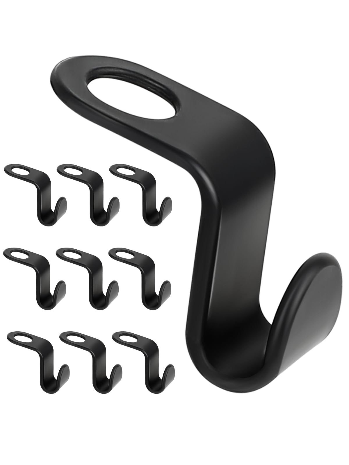 Sheryl&Rain 60Pcs Clothes Hanger Connector Hooks, Clothes Hangers Space Savers, Space Saving Hangers for Wardrobes,Space-Saving Clothe Hanger