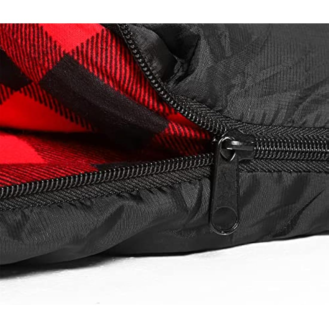 Winter 0 Degree Double Sleeping Bag, Double Wide Queen Size 2 Person Sleeping Bag With 100% Cotton Flannel Lining, Warm And Waterproof For Camping, Fishing or Hunting in Cold Weather