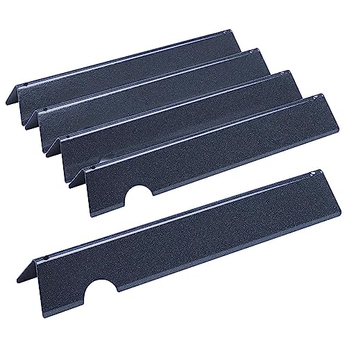 GFTIME 43.4cm Porcelain Steel Flavorizer Bars for Weber Genesis II/LX 300 Series II E-310, II E-330, II E-335, II S-335, II LX S/E-340 (2017 and