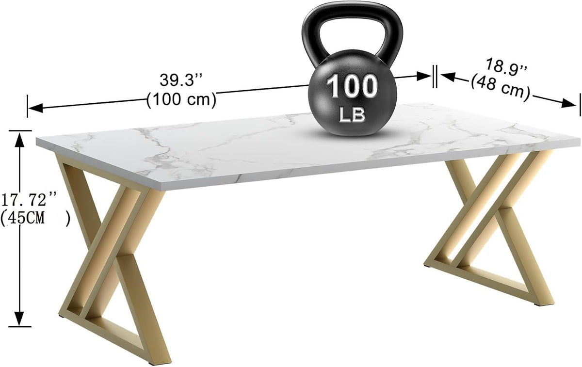 Coffee Tables,living room Table,Center Tea Side with Robust Steel Frame