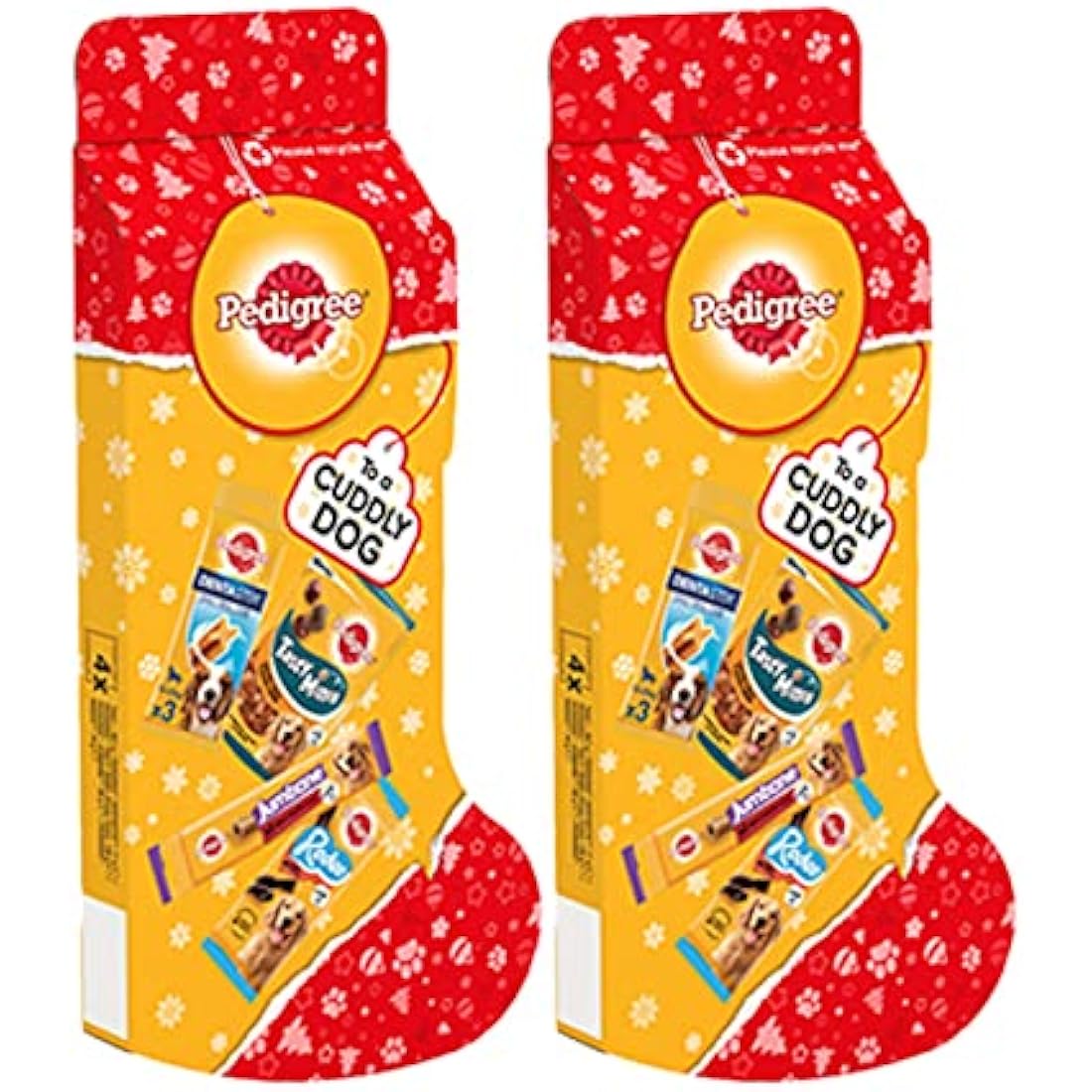 Pedigree Christmas Dog Socks Pack of 2