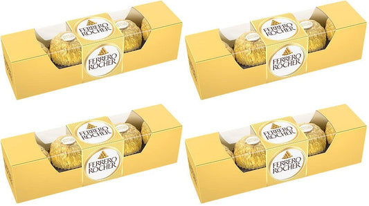 4 X Ferrero Rocher Gift Box Cone T17 213GM