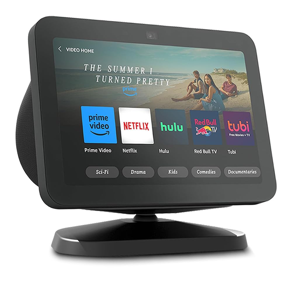 ELPHA All-New Stand for Show 8 (3rd Gen) | Adjustable to Improve Viewing Angle | Swivel and Tilt Accessories Compatible with Show 8 Smart Display &