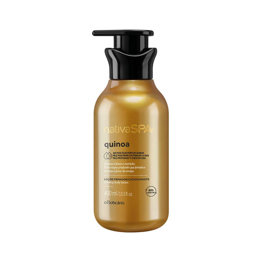 Boticario - Linha Nativa Spa (Quinoa) - Locao Hidratante Corporal 400 Ml - (Boticario - Nativa Spa (Quinoa) Collection - Body Moisturizing Lotion 13.5 Fl Oz)
