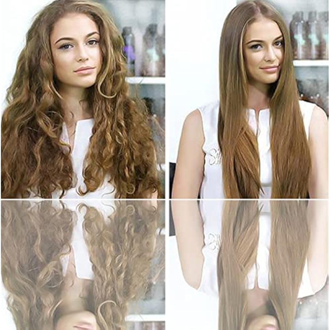 Gold Label Professional Brazilian Keratin Hair Treatment Blowout Super Strong Formula Specifically Designed for Coarse, Curly, Black, African, Dominican, and Brazilian Hair Types 240ml