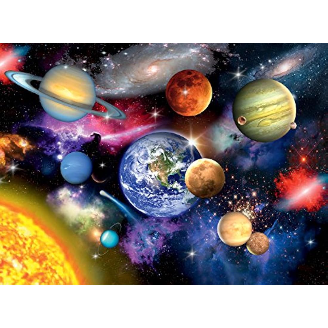Ravensburger Solar System 300 Piece Jigsaw Puzzle for Kids Age 9 Years and Up - Extra Large Pieces