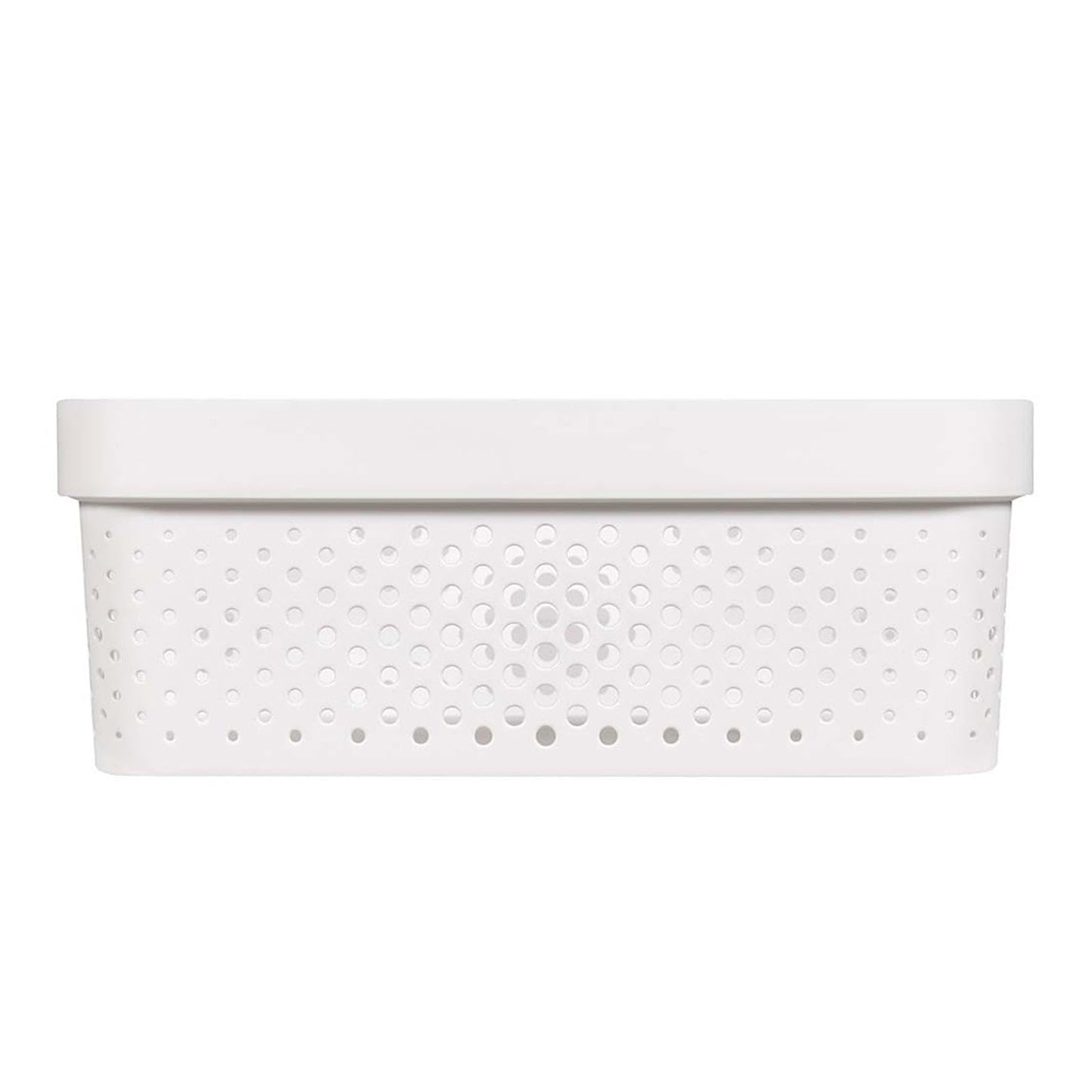 CURVER Infinity Tray 4.5 L Dots Recycled Plastic Pink Crates, green, S
