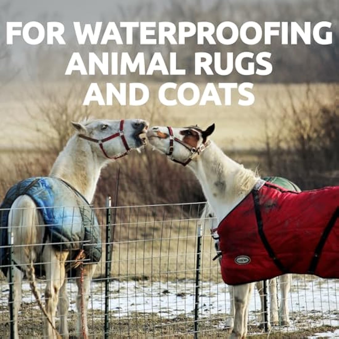 Nikwax RUG PROOF Waterproofing for Horse Rugs & Animal Coats – Adds Durable Water Repellency & Maintains Breathability – PFAS-free, Eco-Friendly & Easy Wash-In Application - 5 Litre