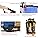 N&S Platform Truck Heavy Duty Trolley 350 kg One-Handed Folding Sack Truck on Mute Wheels