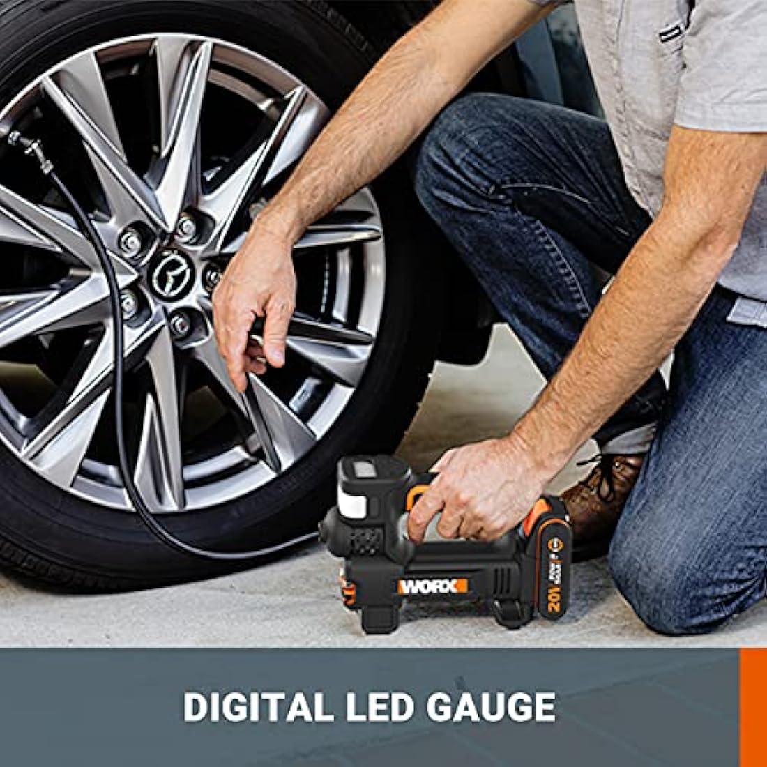 WORX WX092.9 18V (20V MAX) Inflator 4 in 1 Tool - (Tool Only - Battery & Charger Sold Separately)