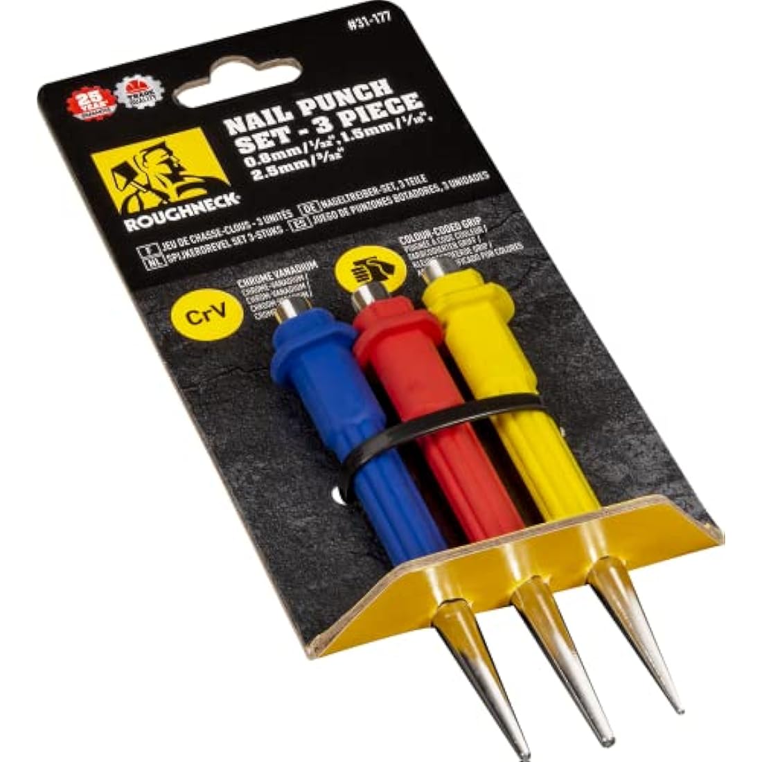 Roughneck ROU31177 Nail Punch Set 3 PCE