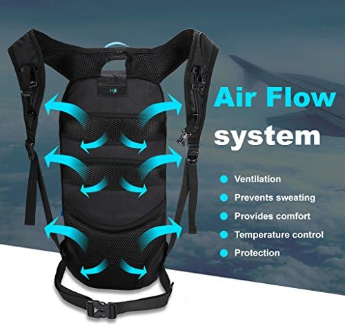 Arvano Bike Backpack, Breathable Cycling Backpack Mountain Bicycle Rucksack, 6L Mini Lightweight Biking Daypack Ski Rucksack Sport Bags Gift for Skiing Mtb Running Hiking Camping Trekking