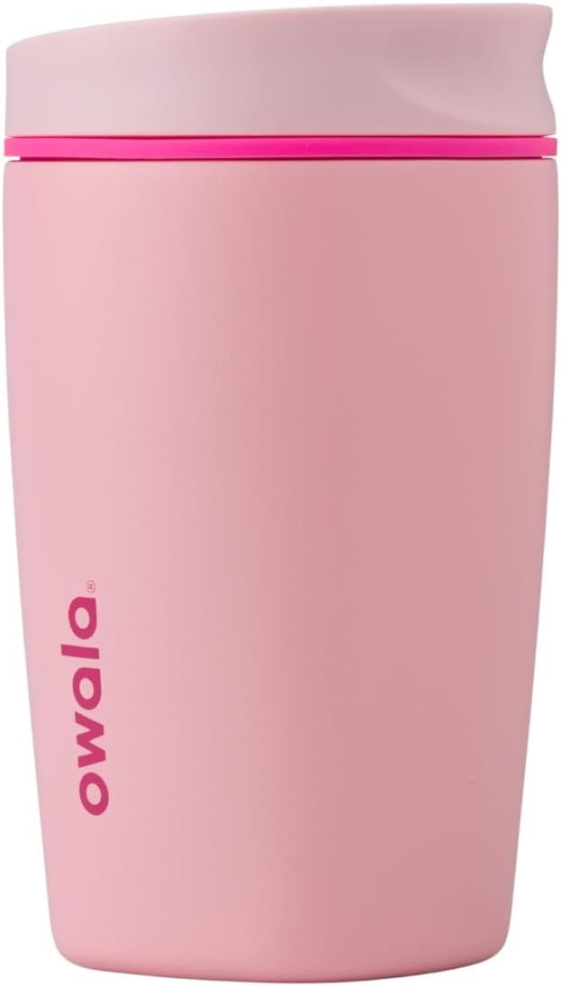 Owala Insulated Stainless Steel Coffee Tumbler, 355ml, Used- very good, a few water marks, no original packaging