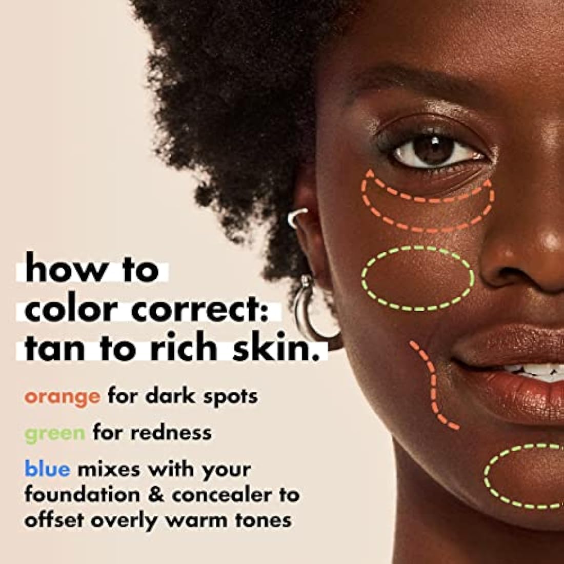 e.l.f. Camo Colour Corrector, Hydrating & Long-Lasting colour Corrector For Camouflaging Discolouration, Dullness & Redness, Vegan & Cruelty-Free, Yellow