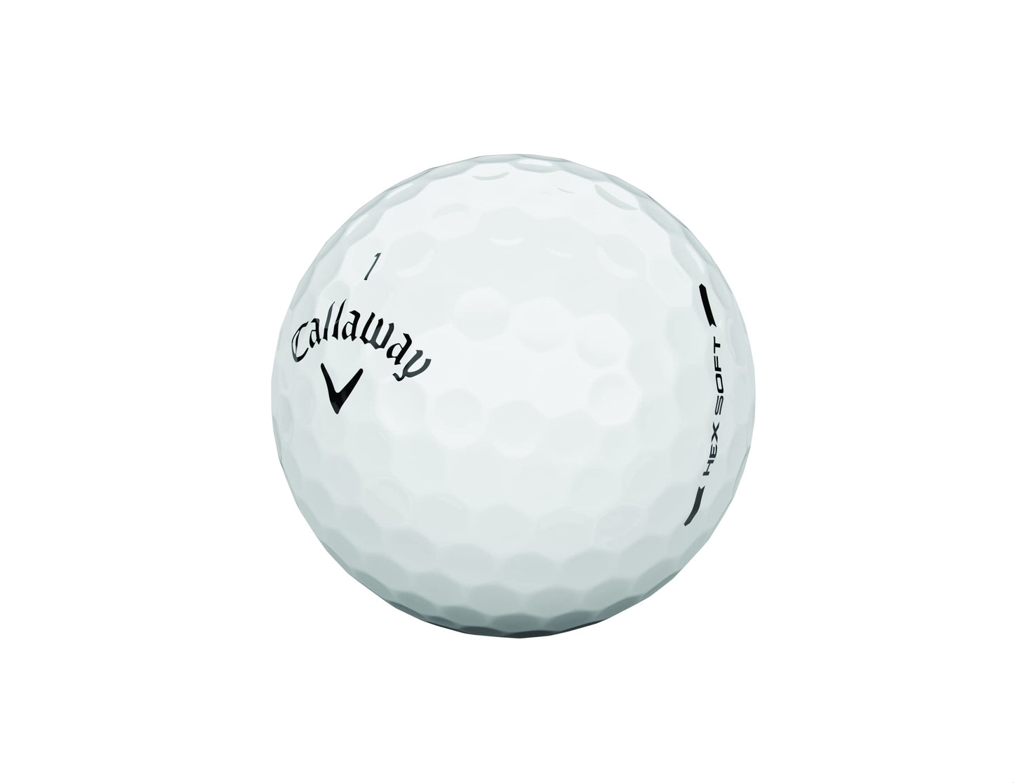 Callaway Golf Hex Soft Golf Balls 2019, White, Two Dozen