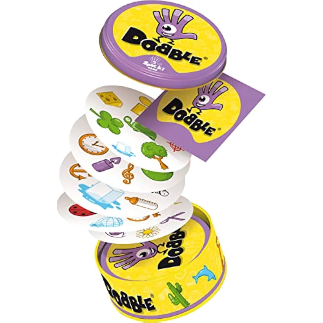 Asmodee | Dobble | Kids Card Game | Ages 6+ | 2-8 Players | 15 Minutes Playing Time