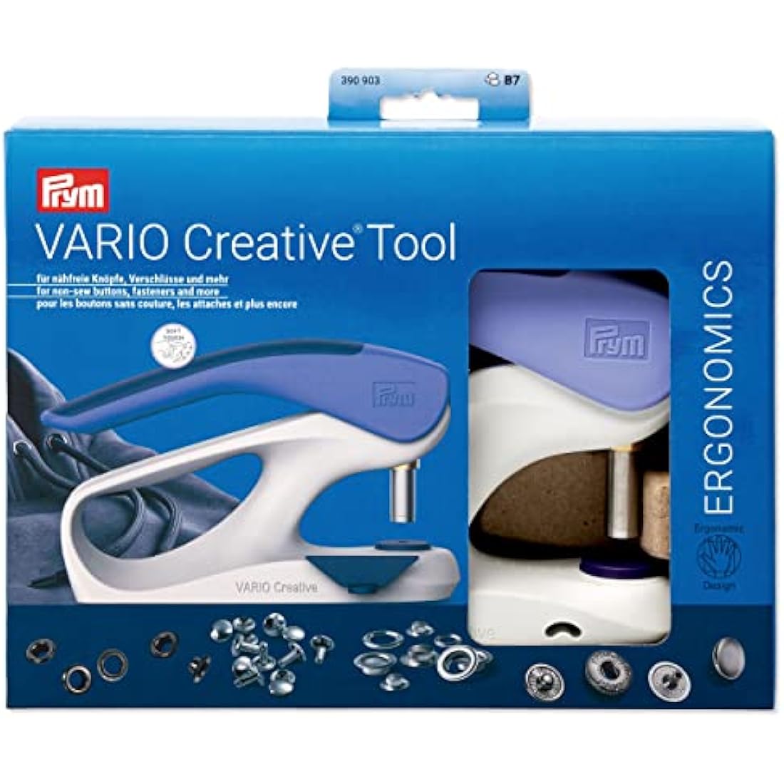 Prym - Prym Vario Creative Punching Tool for Press Fasteners - 1 Piece