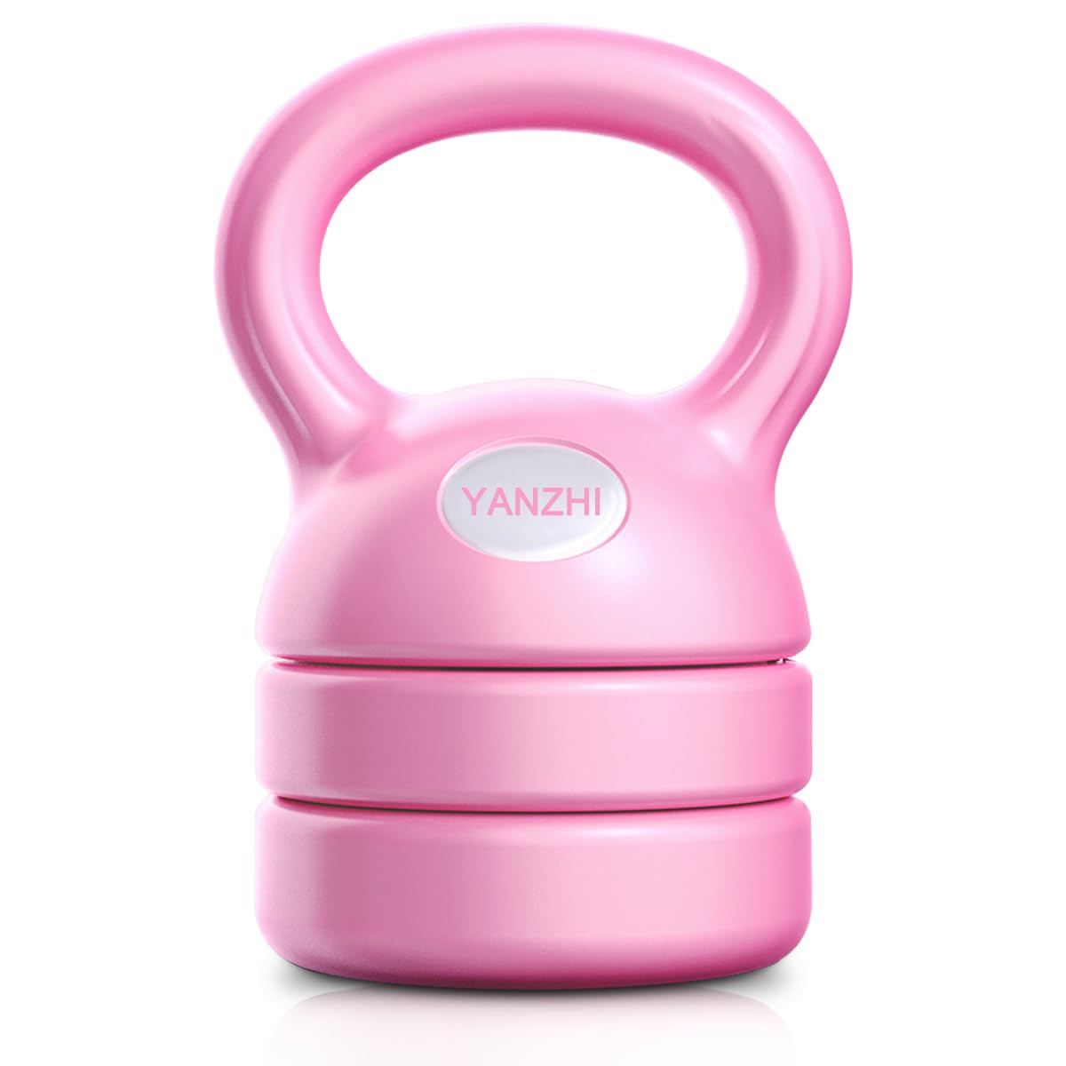 Kettlebell, Adjustable Kettlebell Weights 5lbs, 8lbs, 9lbs, 12lbs, Exercise Handle Grip Kettlebells Great for Home or Gym Workout Free Weights Men
