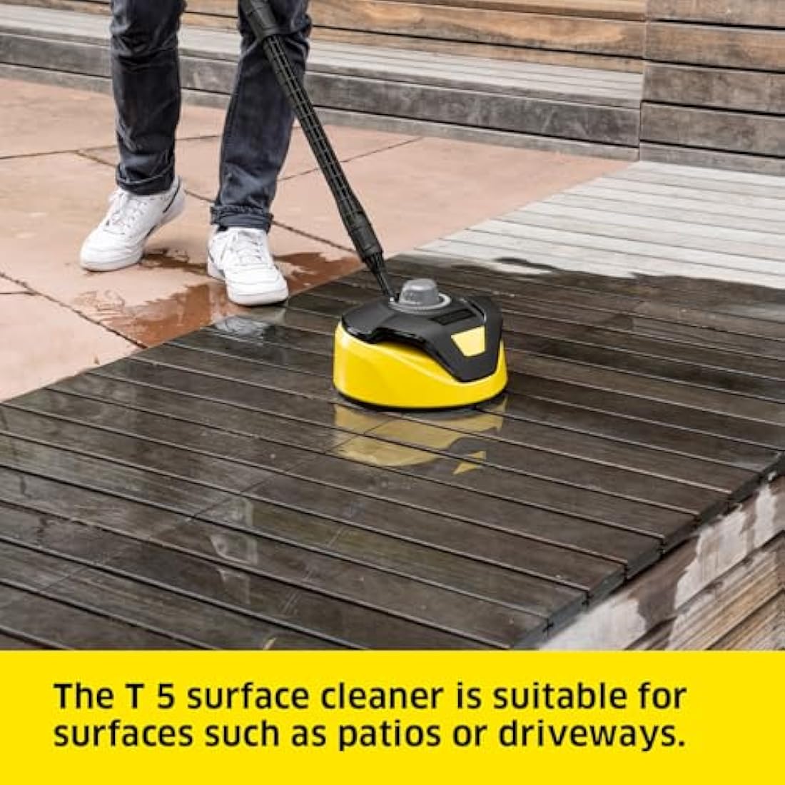 Kärcher K 4 Classic Home Pressure Washer, Pressure: max. 130 bar, Flow Rate: 420 l/h, Area: 30 m²/h, Water Filter, Weight: 4.6 kg, high-Pressure Gun, Dirt Blaster, Spray Lance, Home Kit