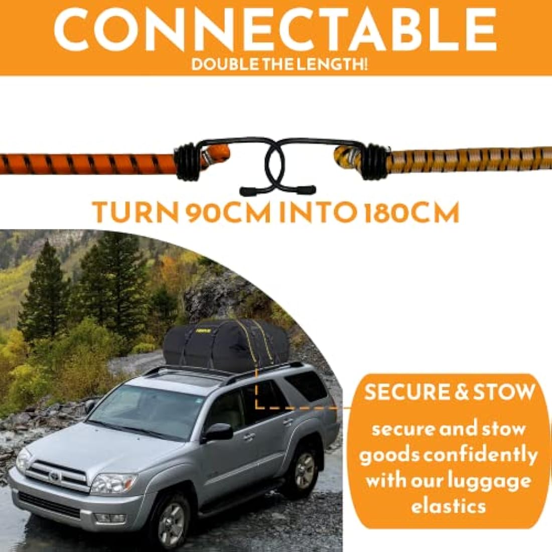 Xtremeauto Bungee Cords With Hooks 𝐉𝐮𝐦𝐛𝐨 𝐏𝐚𝐜𝐤 Of 12 Heavy Duty [𝐌𝐢𝐥𝐢𝐭𝐚𝐫𝐲 𝐆𝐫𝐚𝐝𝐞] Bungee Cord, UV Resistant Double Braided Elastic Bungee Straps For Securing Tarps Luggage Tents