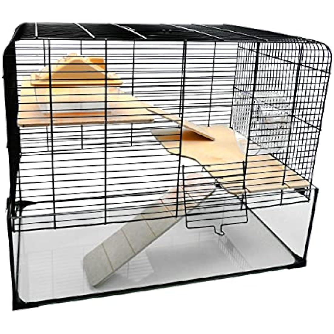 Little Friends Savoy Gerbilarium Cage with Accessories, 58.5 x 38 x 47.5 cm