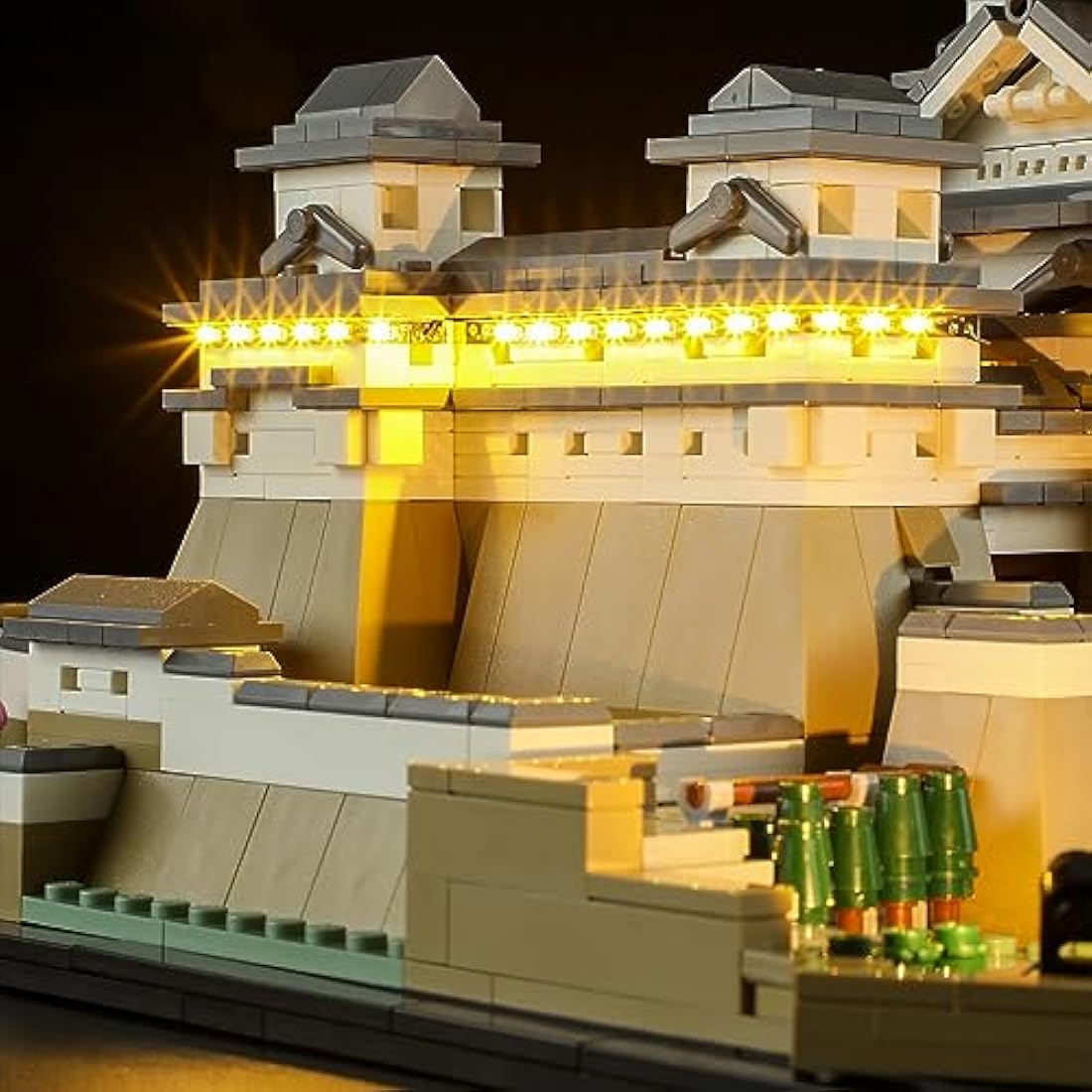 BRIKSMAX Led Lighting Kit for LEGO Himeji Castle - Compatible with Lego 21060 Architecture Building Set- Not Include Lego Set