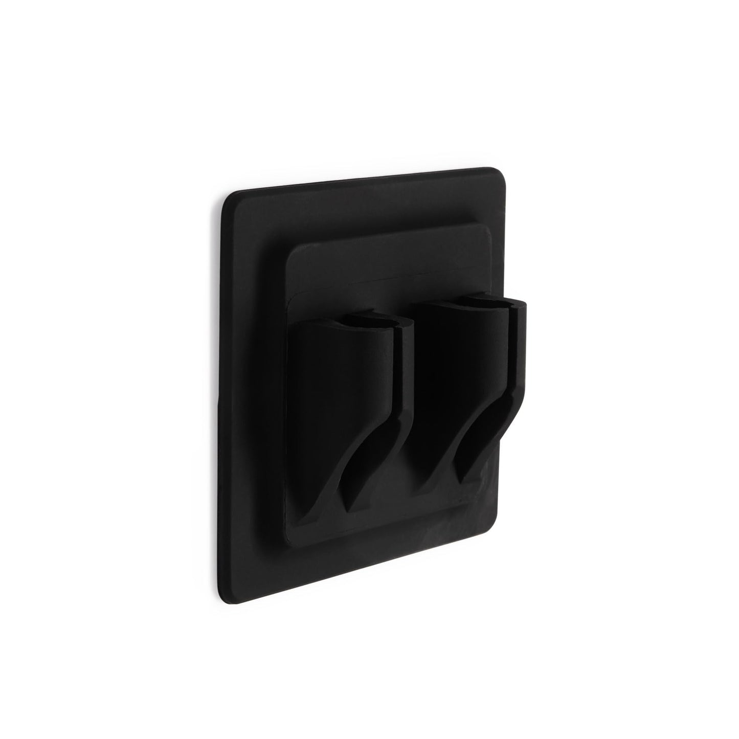 Silicone Toothbrush Holder/Ideal for Bamboo Toothbrushes/self adhesive/holds 2 items/Black or White/Razor holder/Wall mount Toothbrush head