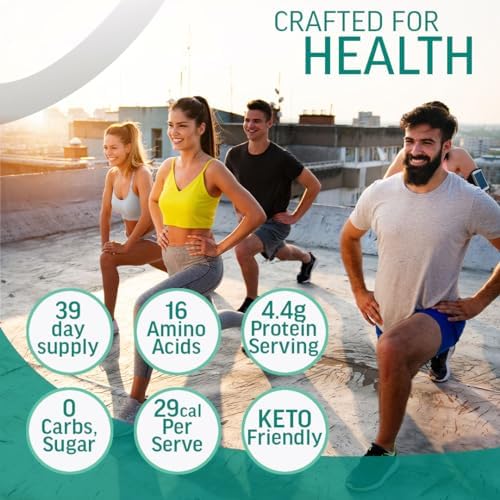 Beef Broth with Collagen Concentrate - Instant bone broth beverage boosted with grass-fed collagen. Halal Broth. Gluten Free, Preservative Free No spices or herbs. 375 gram Jar