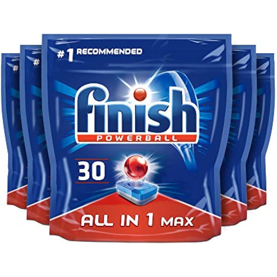 Finish Ultimate Infinity Shine Dishwasher Tablets bulk | Scent : REGULAR | Size: Pack of 2 x 80 Dishwasher Tabs, Total 160 Dishwasher Tablets |For Ultimate Clean and Diamond Shine