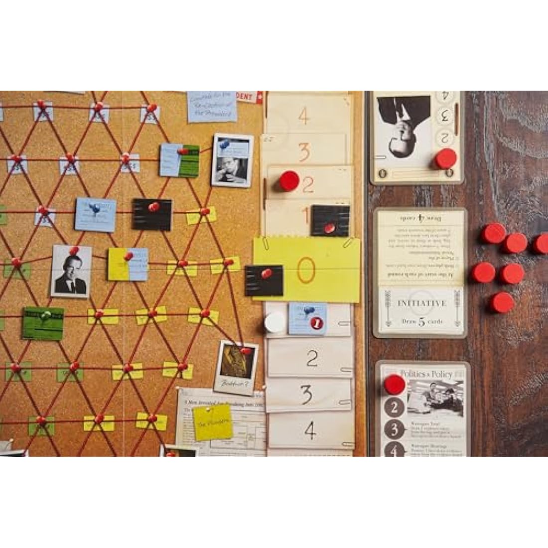 Capstone Games | Watergate | Board Game | 2 Players | Ages 12+ | 30-60 Minute Playing Time, Brown
