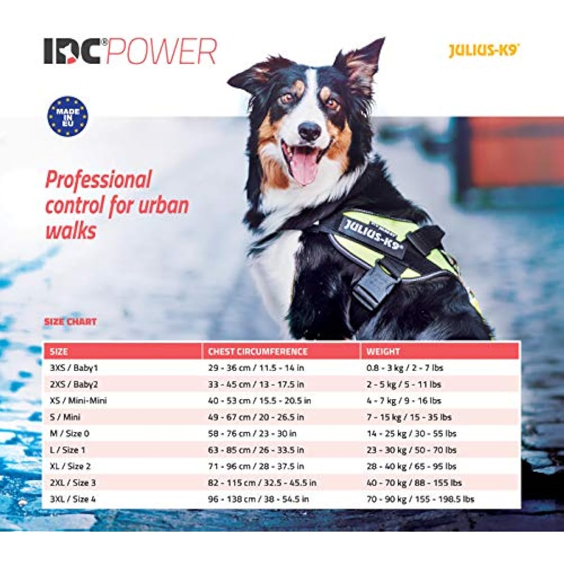 IDC Powerharness, Size: 2XL/3, Dark Pink