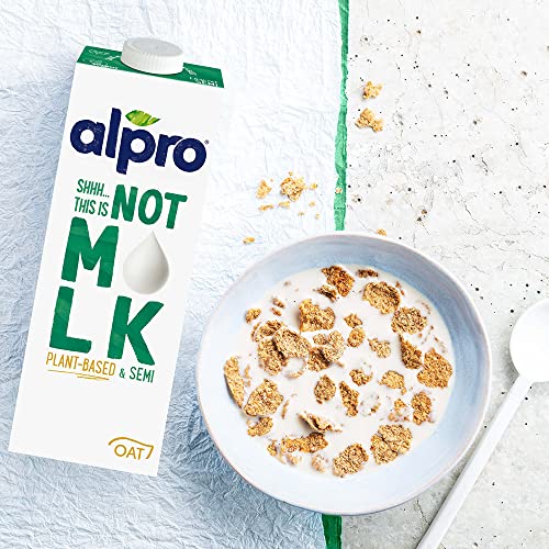 Alpro This Is Not M*Lk Semi Oat Long Life Drink, Vegan & Dairy Free, 1L
