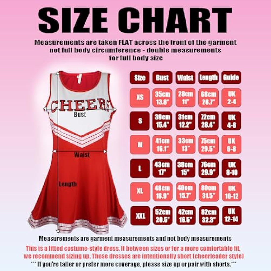 Cheerleader Fancy Dress Outfit Uniform High School Costume With Pom Poms Black And Purple Cheerleader, Small