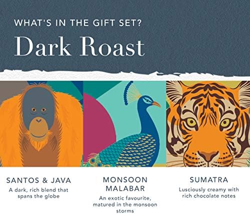 Whittard of Chelsea | Coffees of the World Gift Set For Men & Women | 9 Boxes of Single Origin Ground Coffee | Brews up to 72 cups | 9 x 66g Ground Coffee Bags