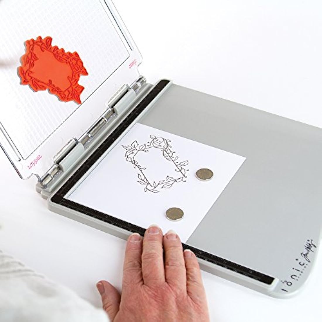 Tonic Studios Stamping Platform, Grey, Large
