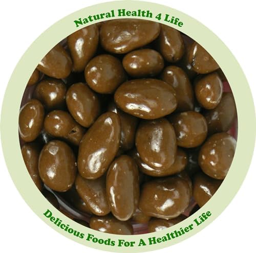 Natural Health 4 Life Milk Chocolate Raisins 1kg – Chocolate Covered Raisins in in Resealable Pouch, 4.8g Protein/100g, Gluten Free & Vegetarian, Ideal for Parties, Baking & Events, UK Made (1 Pouch)