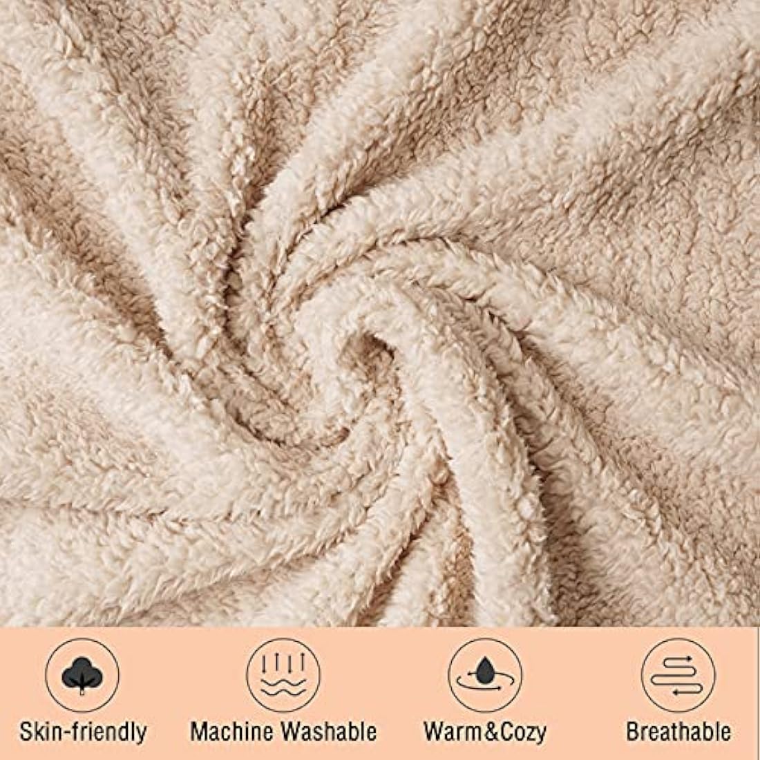 luciphia 1 Pack 3 Blankets Super Soft Fluffy Premium Fleece Pet Throw for Dog Cat Puppy Beige L-40"x29"(104 * 76cm)