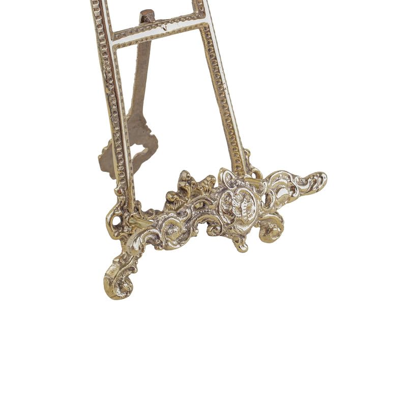 Assorted Collections ACL Brass Easel Display Stands for Art Deco, Paintings, Pictures, Decorative Plates, Wedding Signs, Menu Stand, Home Decor