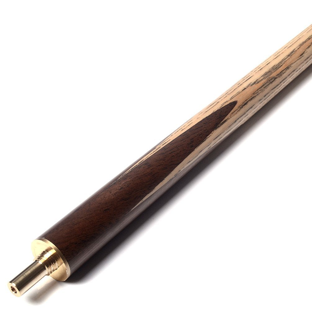 CUESOUL 57" Handcraft 3/4 Jointed Snooker Cue with Extension/Joint Protector Packed in Leatherette Cue Bag (D305)