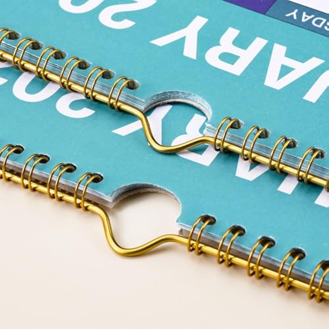 Calendar 2025-2026 - Wall Calendar 2025-2026 with Thick Paper, 2025-2026 Calendar, July 2025 - December 2026, calendar month to view, Twin-Wire Binding Hanging Hook Large Mixed Color Ruled Blocks