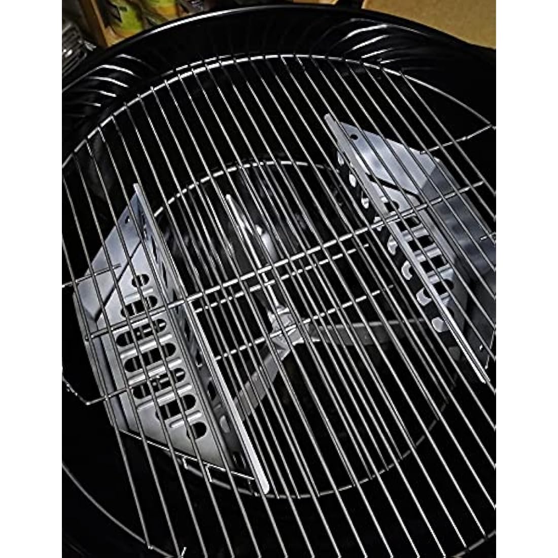 Denmay 7403 Charcoal Basket Briquet Holders for Weber 57CM Kettle Grills, Weber One Touch and Master Touch Charcoal Grill, Char-Basket Charcoal Holders BBQ Grill Accessories, 2 Pack