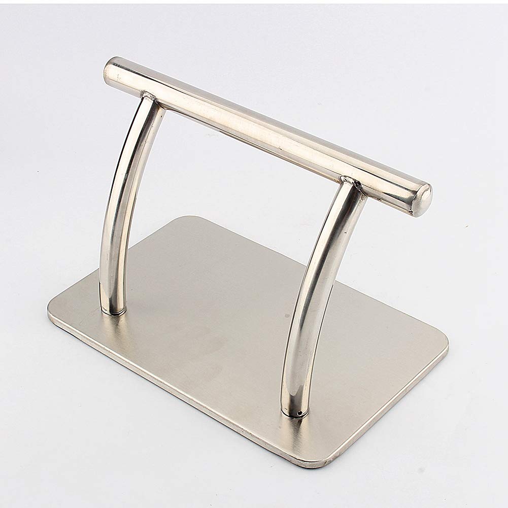 Salon Foot Rest, Pack of 1 Professional Stainless Steel Footrest Hairdressing Foot Rest Foot Stool Salon Chair Foot Rest for Barber Hairdressing