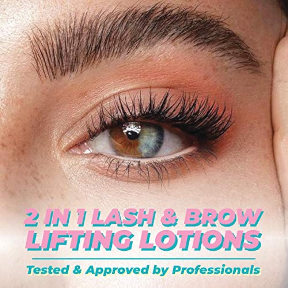 MIYA LASH 2 in 1 Lash Lift & Brow Lamination Lotion Set | Sachet Refill for Lash Lift Kit & Eyebrow Perm | Fast Acting 3-Step Lifting, Setting Lotions with Nutrition Serums | 10 Treatments | Salon Use