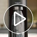 SodaStream - Terra Sparkling Water Maker, Quick Connect CO2 System, Includes 60L Gas Cylinder, BPA-Free 1L Bottle, Eco-Friendly & Reduces Plastic Waste, Black