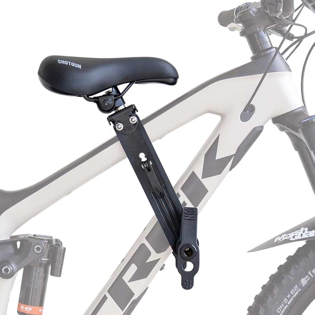 Kids Ride Shotgun - Child Bike Seats & Handlebar Combos - Front Mounted, For children aged 2~5 years, Fits Most Adult Modern Mountain Bikes, Adjustable for Comfort